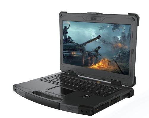 Quân đội tăng cường notebook, tăng cường labtop, 14 inch Single Screen Rugged Portable Laptop