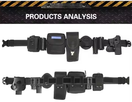 Đeo đai săn bắn màu đen Nylon nhanh chóng giải phóng Buckle Thiết bị chiến thuật đào tạo Molle Holster Đeo đai chiến thuật nam