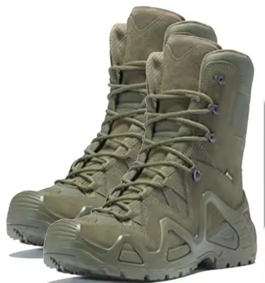 Nhà máy bán buôn High-Top da nâu ngoài trời thể thao sinh tồn sa mạc an toàn chiến thuật chiến đấu giày dép