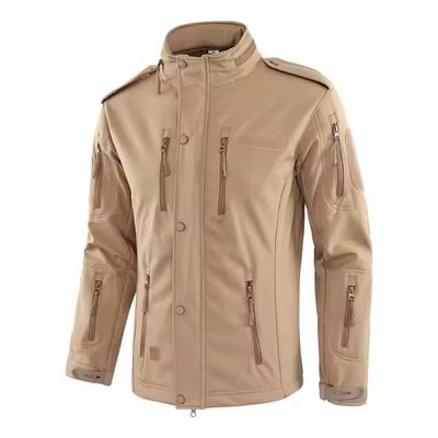 Custom Mens Sports Camo ấm xanh chống nước Đen ngoài tập luyện Softshell Polar Fleece Hải quân mùa đông Jackets chiến thuật