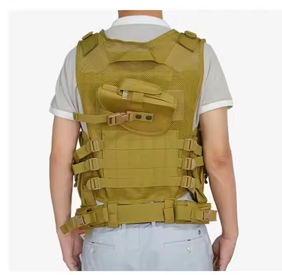 900D Oxford Molle Đào tạo Áo chiến thuật ngoài trời hạng nhẹ Áo chiến thuật quân sự