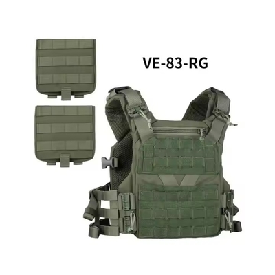 Đèn nhẹ West Molle Tốc độ phát hành cắt laser Multicam Oxford vải chiến thuật áo khoác mang tấm