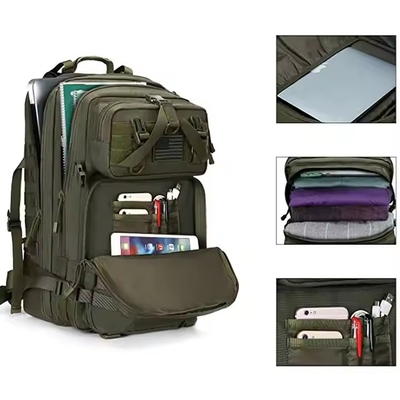 50L Outdoor Survival Bag Waterproof Travel Tactical Backpack Cho các hoạt động ngoài trời