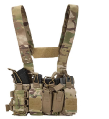 Đeo dây đeo Velcro điều chỉnh Ch020 với hệ thống Molle / PALS