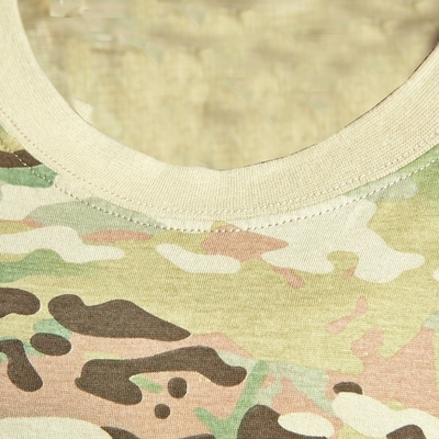 100% cotton quân đội quân đội áo thun chiến đấu ngụy trang bền